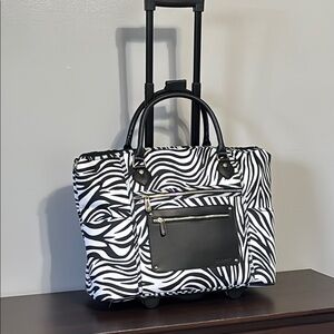 Black and White Zebra Print Women's Bag